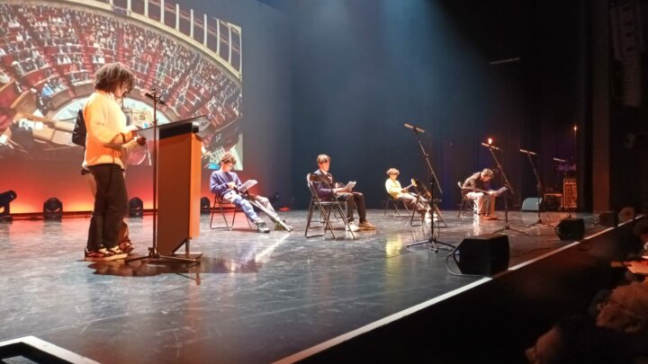 Spectacle sur la Laïcité au Rocher Palmer