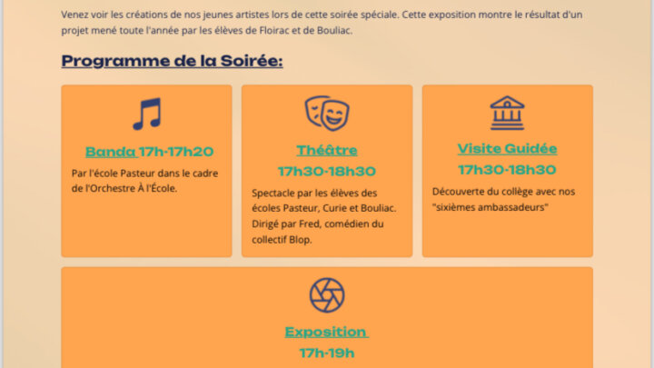 Vernissage de l’exposition « Comité de lecture 2024-2025 »