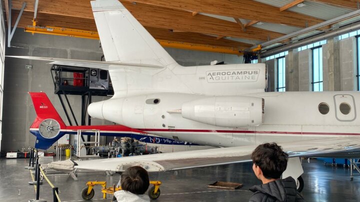 Visite de l’Aerocampus