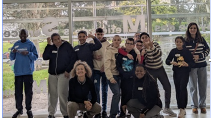 Visite des élèves de l’ULIS au lycée La Morlette